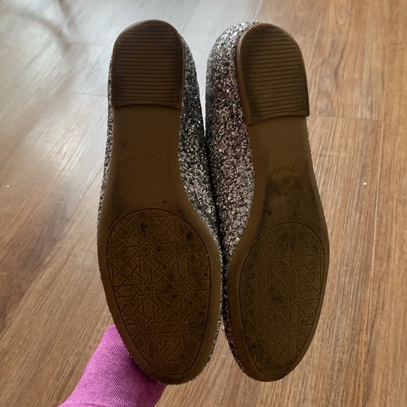 Silver Rhinestone glitter flats - Picture 4 of 4